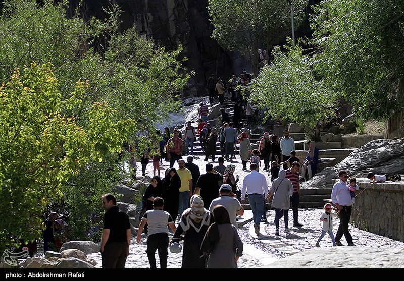 عکس/ بازگشایی محوطه تاریخی گنجنامه همدان