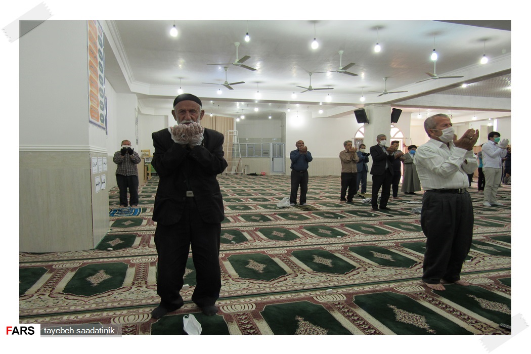 اقامه نماز عید فطر در دهدشت