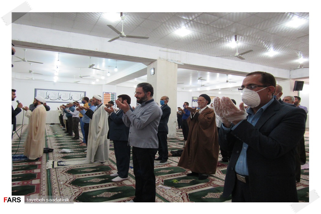 اقامه نماز عید فطر در دهدشت