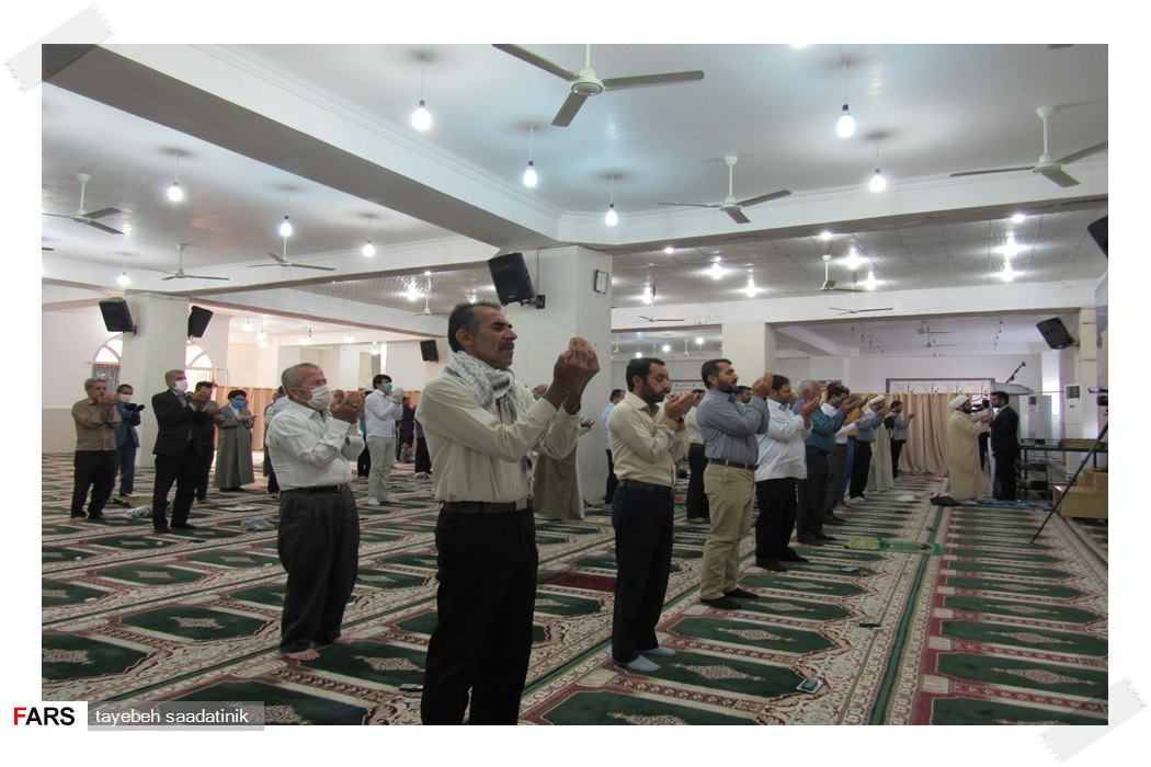 اقامه نماز عید فطر در دهدشت