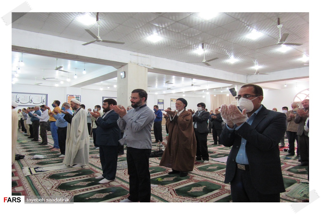 اقامه نماز عید فطر در دهدشت