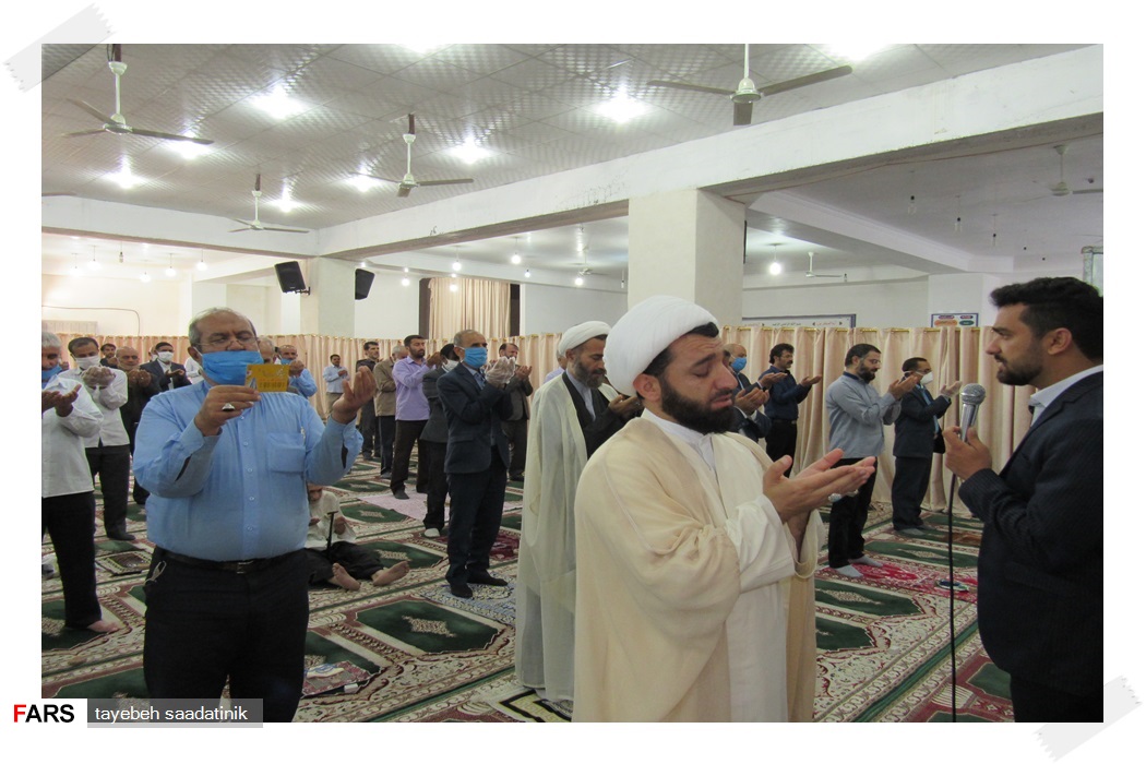 اقامه نماز عید فطر در دهدشت