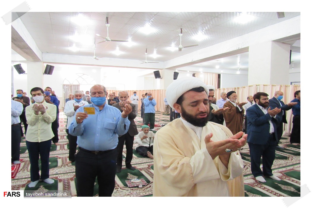اقامه نماز عید فطر در دهدشت