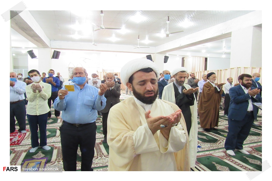 اقامه نماز عید فطر در دهدشت