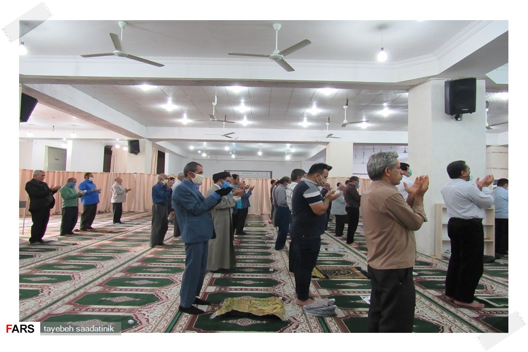 اقامه نماز عید فطر در دهدشت