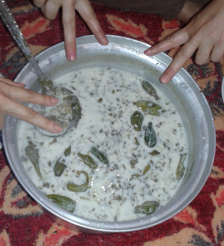 از شما/آش دوغ خاله پز