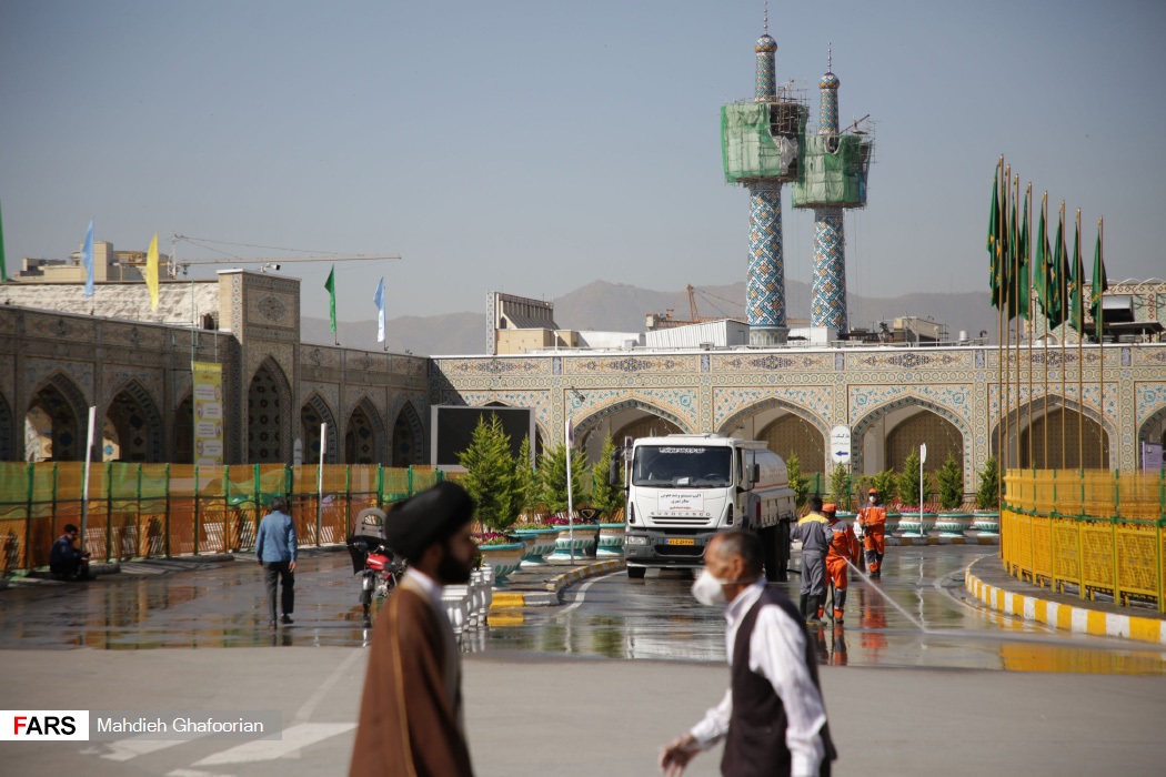 بازگشایی حرم مطهر رضوی