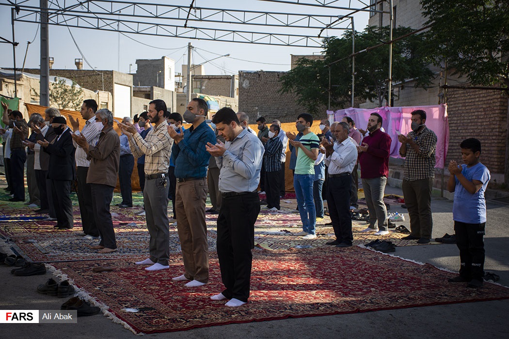 نماز عید فطر در استان سمنان