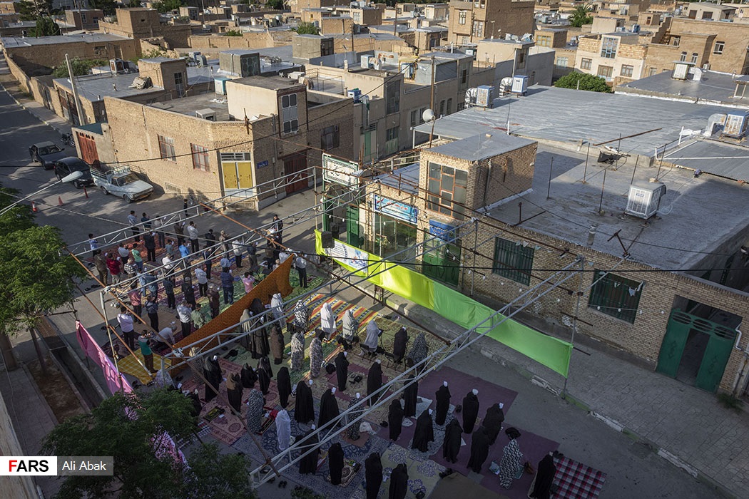 نماز عید فطر در استان سمنان