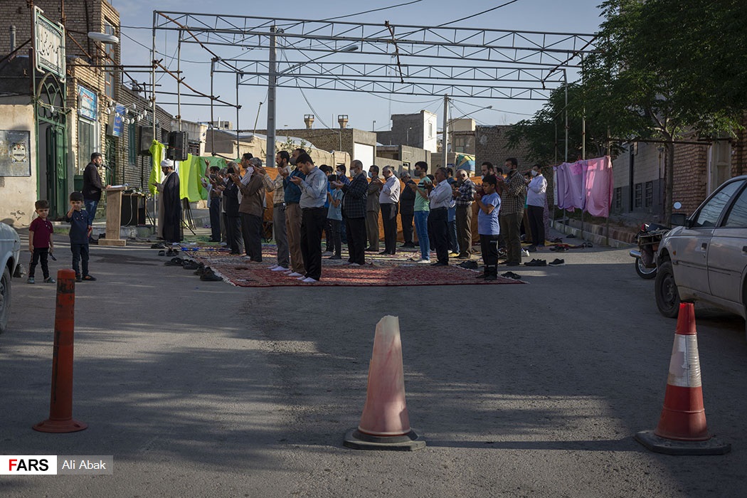 نماز عید فطر در استان سمنان