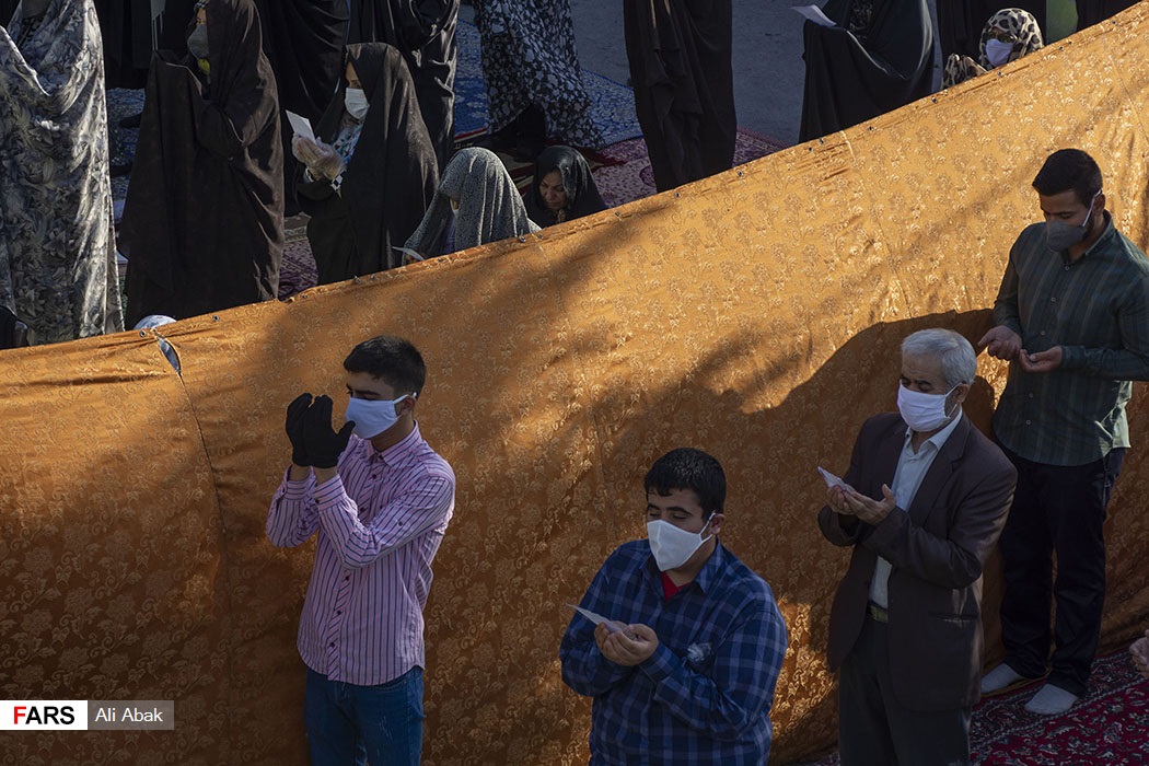 نماز عید فطر در استان سمنان