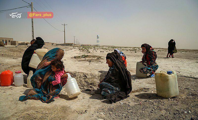 عکس/ بی آبی بیش از 1250 روستا در سیستان و بلوچستان