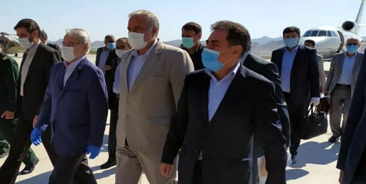 محمدباقر نوبخت وارد زاهدان شد