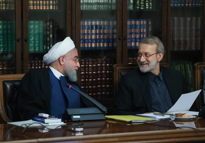 توییت احساسی روحانی برای لاریجانی