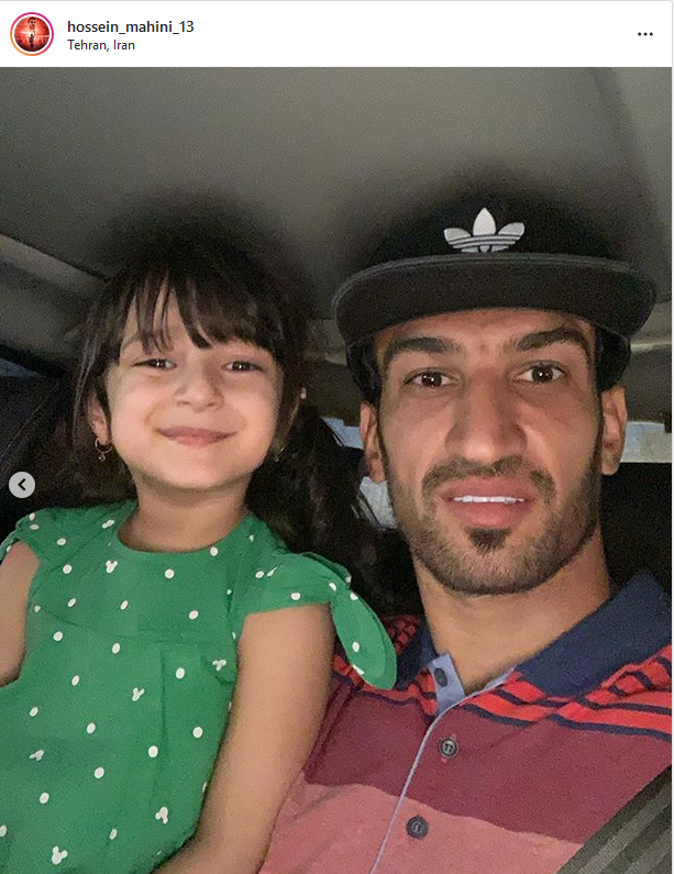 چهره ها/ حسین ماهینی به همراه دخترش مایسا