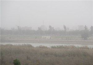 گردوغبار به خوزستان رسید