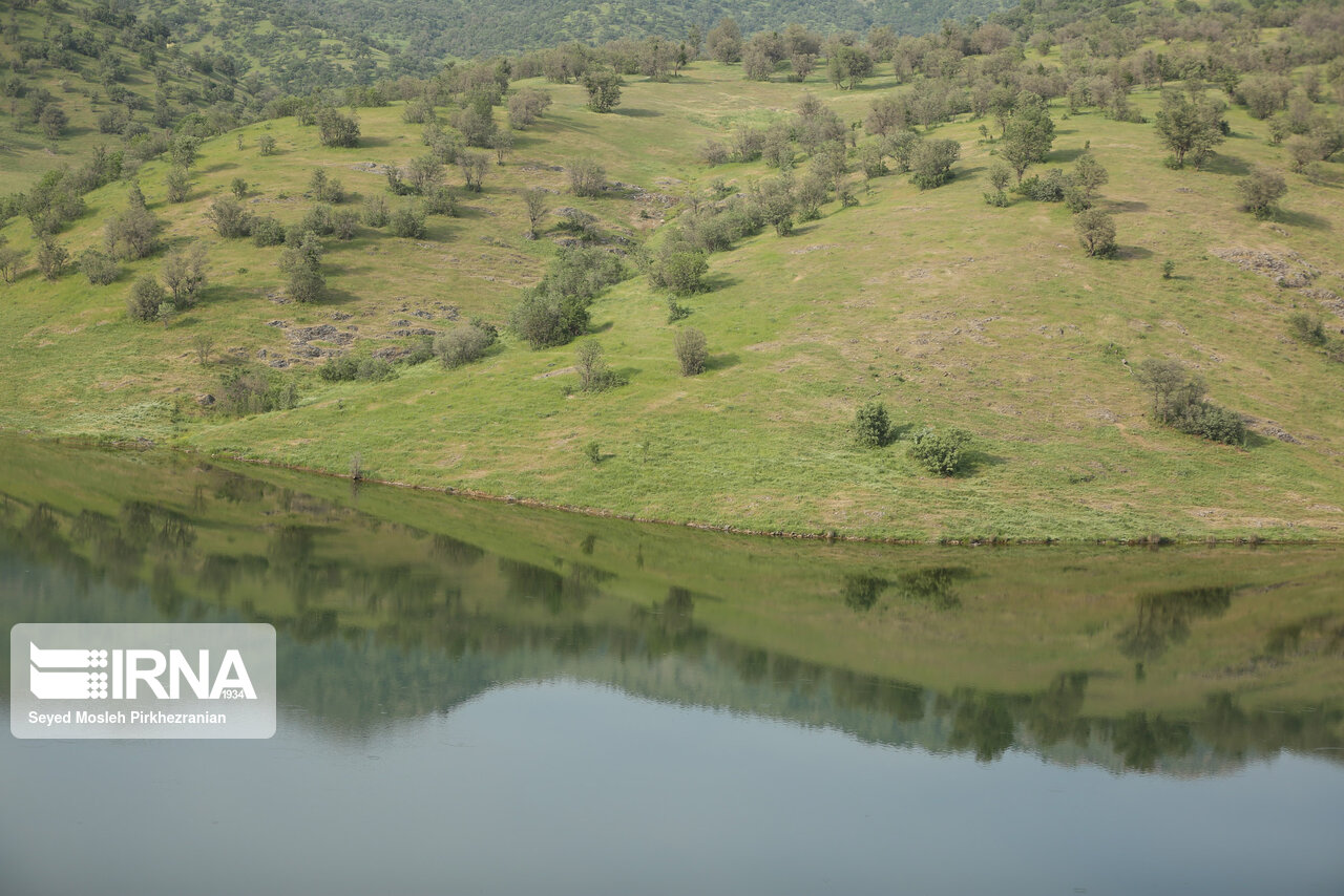 سرریز شدن سدگاران مریوان