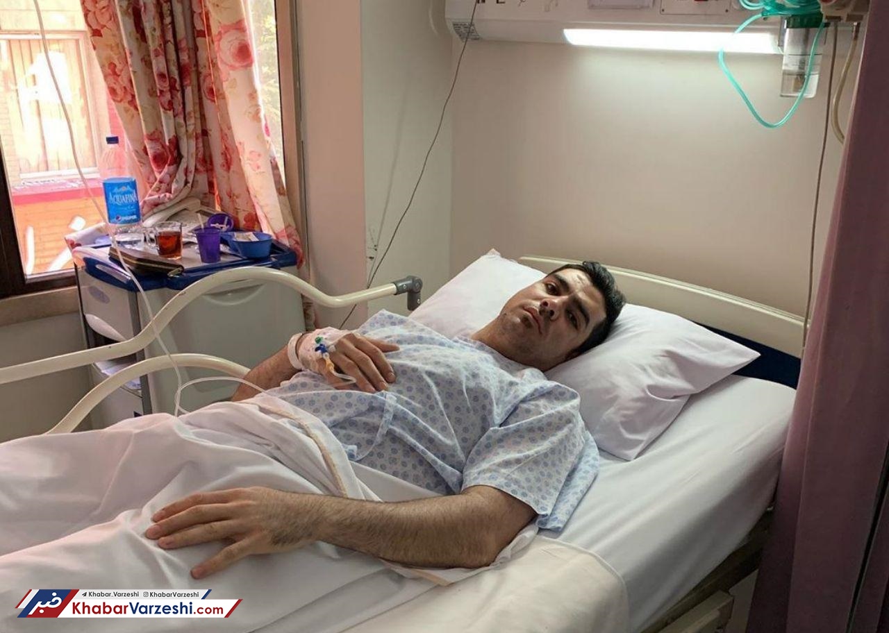 دلنوشته ستاره تیم ‌ملی پس از جراحی