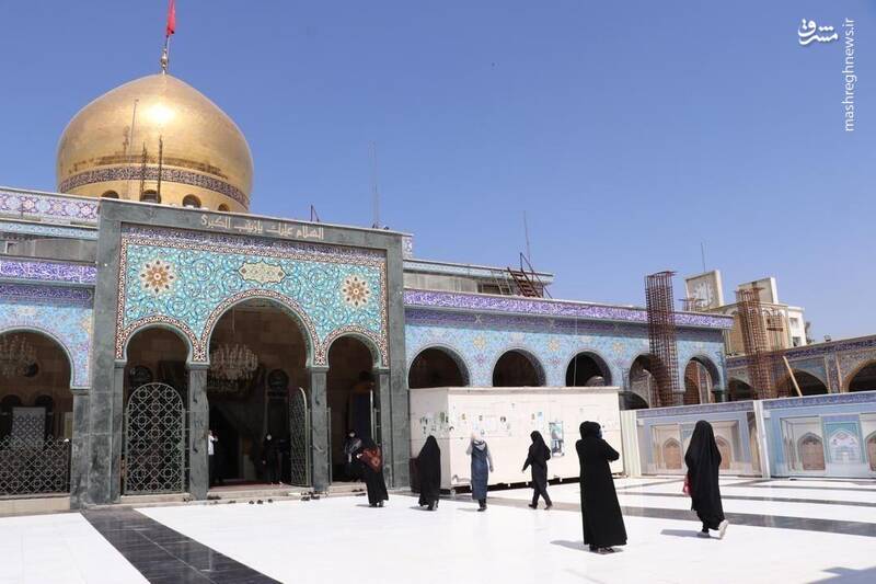 عکس/ بازگشایی حرم حضرت زینب (س)
