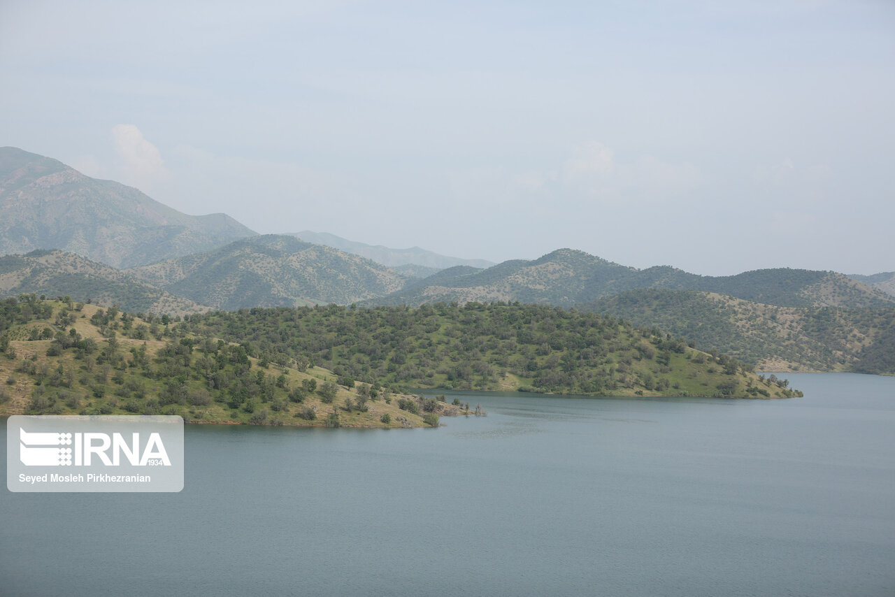 سرریز شدن سدگاران مریوان