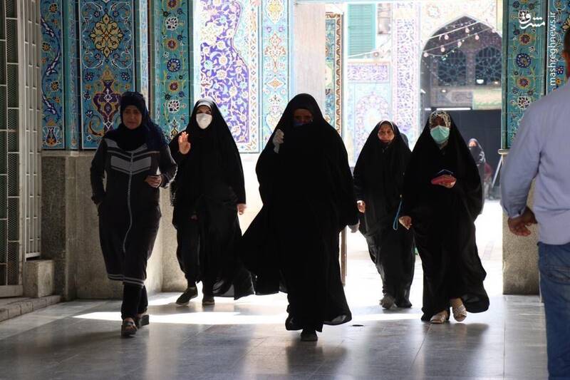 عکس/ بازگشایی حرم حضرت زینب (س)