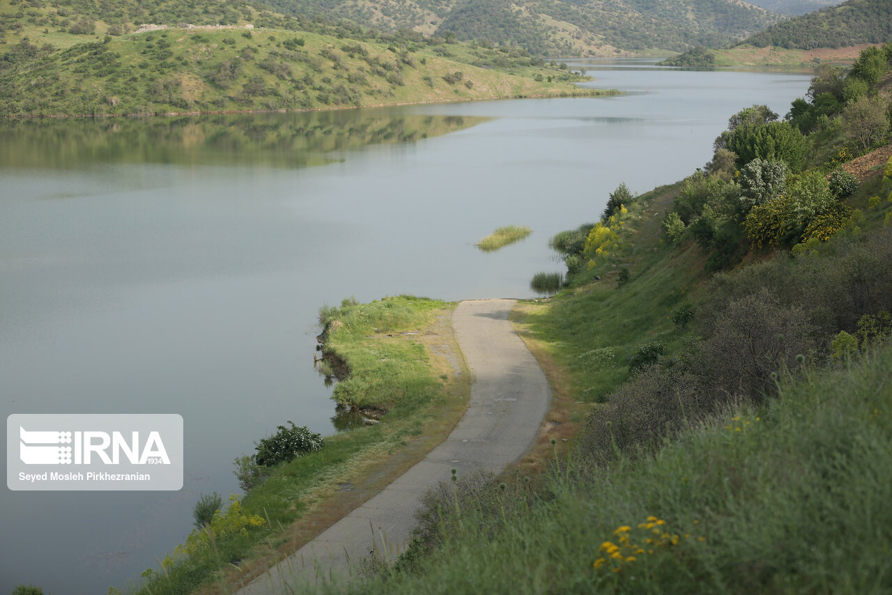 سرریز شدن سدگاران مریوان