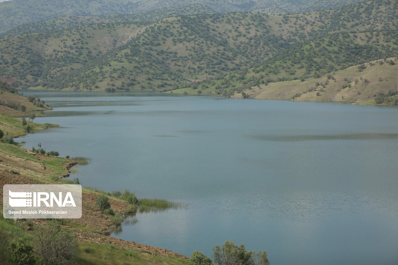 سرریز شدن سدگاران مریوان