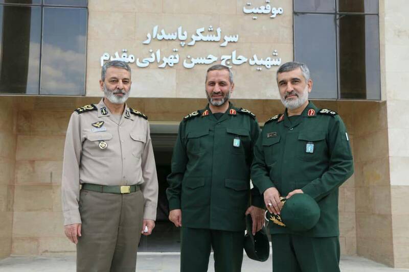 دیدار فرمانده ارتش با سردار حاجی زاده