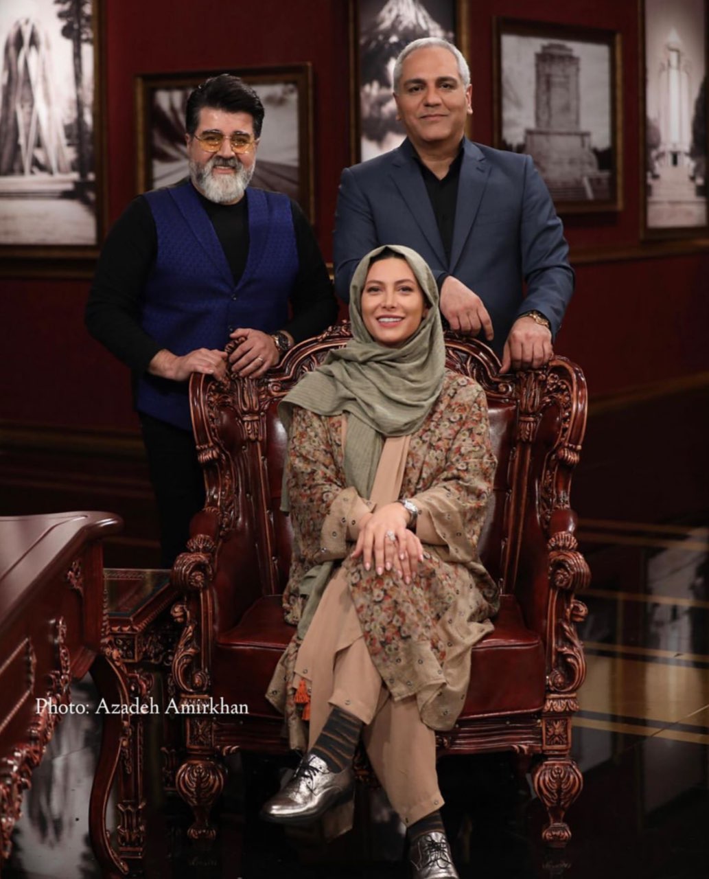 فریبا نادری و مهدی یغمایی امشب میهمان دورهمی خواهند بود