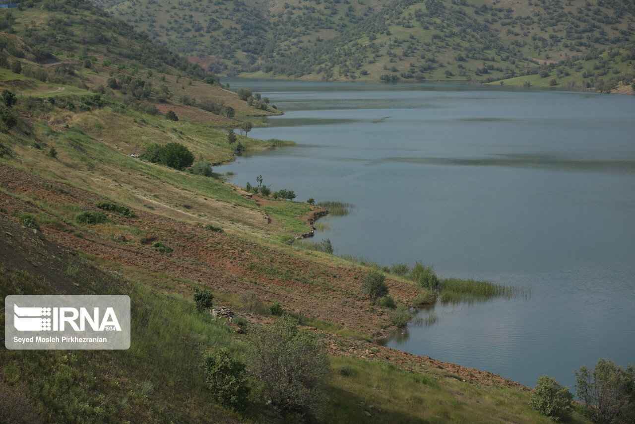 سرریز شدن سدگاران مریوان