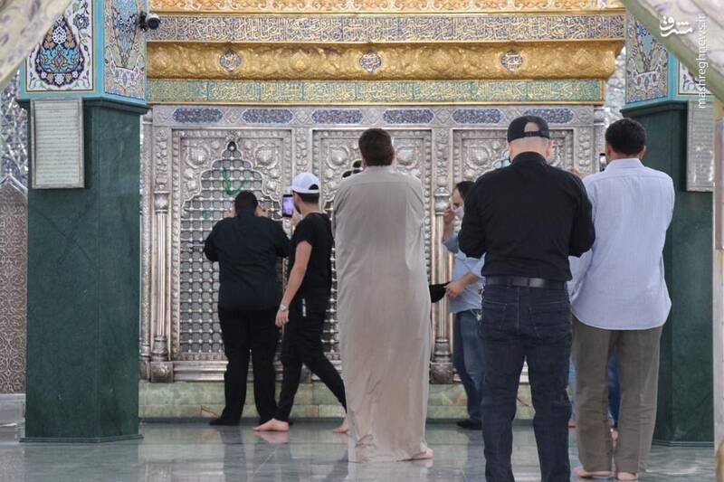 عکس/ بازگشایی حرم حضرت زینب (س)