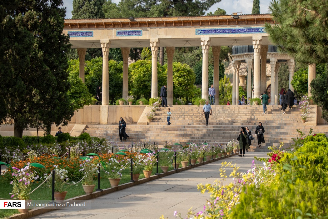 عکس/ حافظیه بعد از سه ماه تعطیلی کرونایی