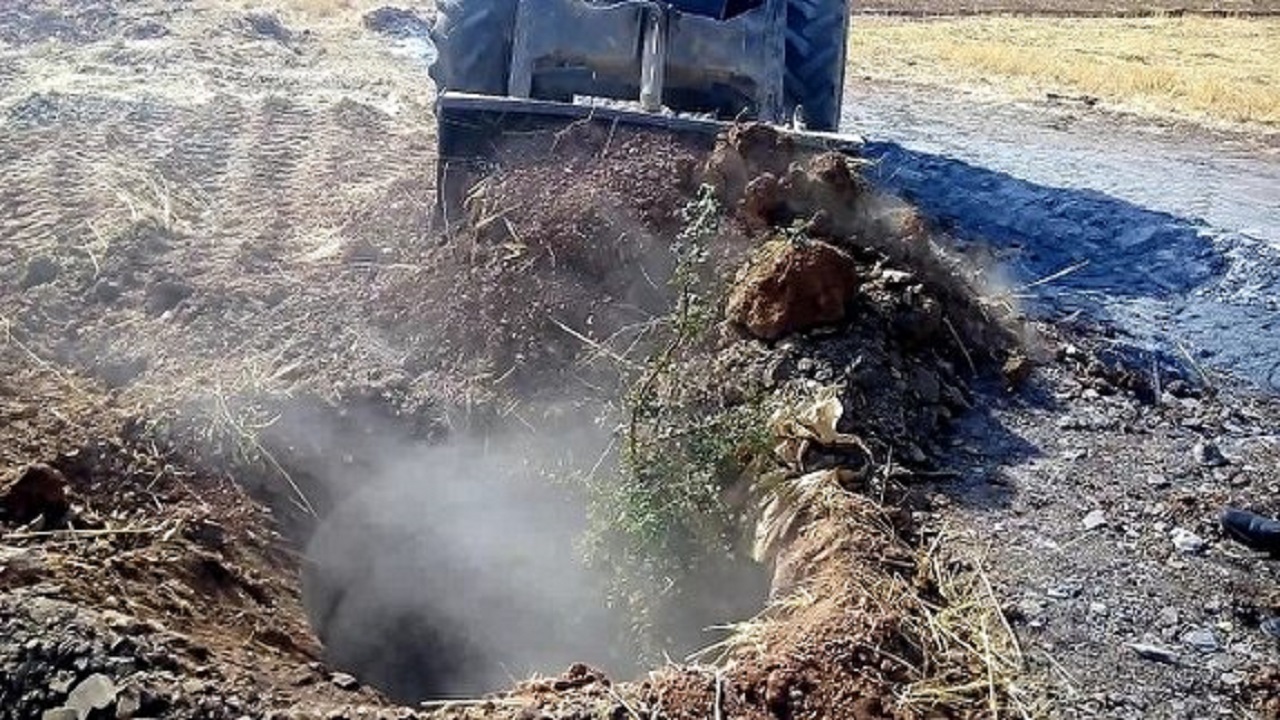 7 حلقه چاه غیر مجاز در دشتستان پر شد