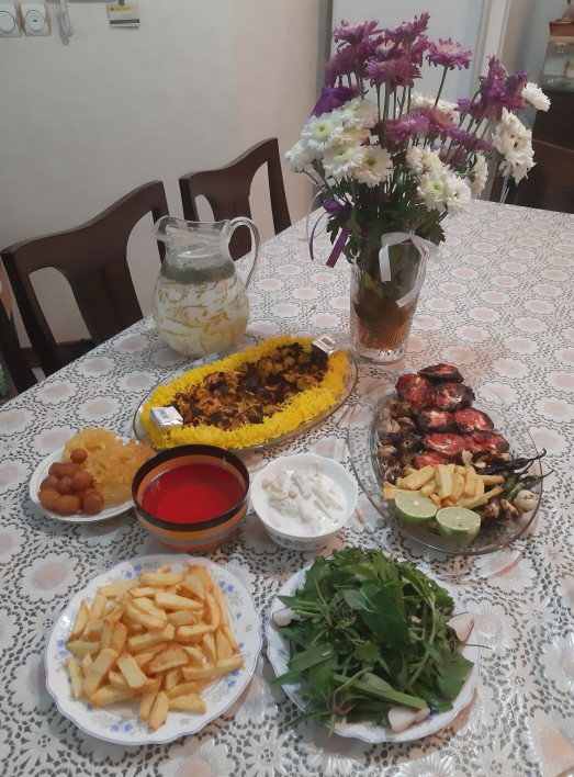 از شما/جوجه کباب زعفراني 