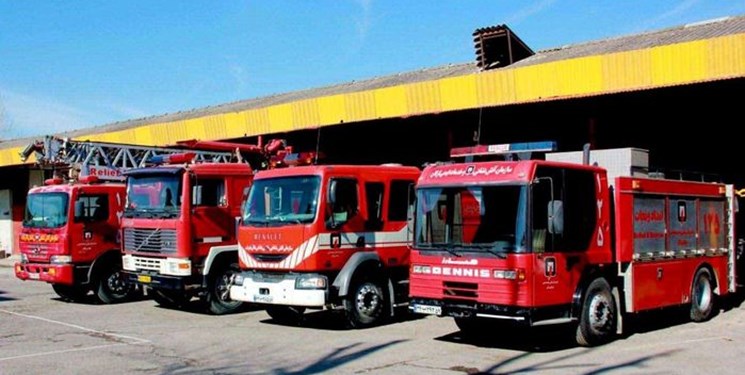 مهار آتش‌سوزی پارک چیتگر