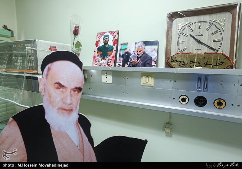 تجدید میثاق کادر درمان بیمارستان جماران با امام خمینی (ره)