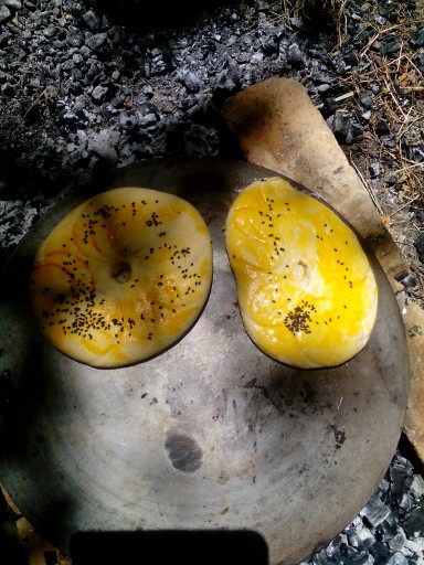 از شما/نان خانگي دله دار بسيارخوشمزه