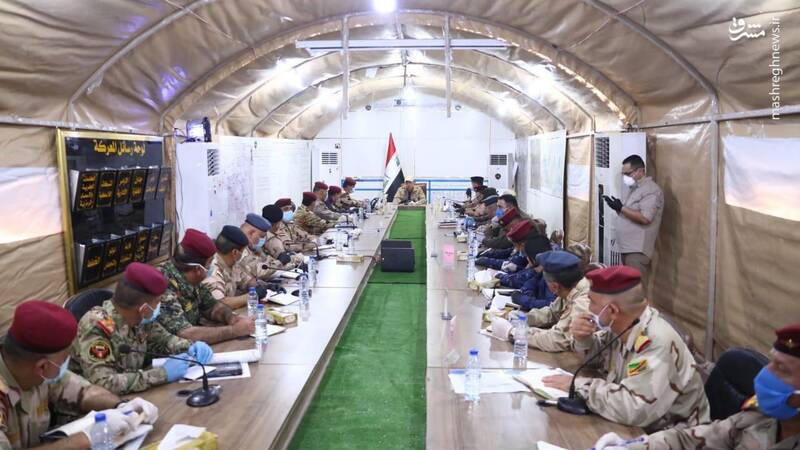 بازدید الکاظمی از مقر حشد الشعبی