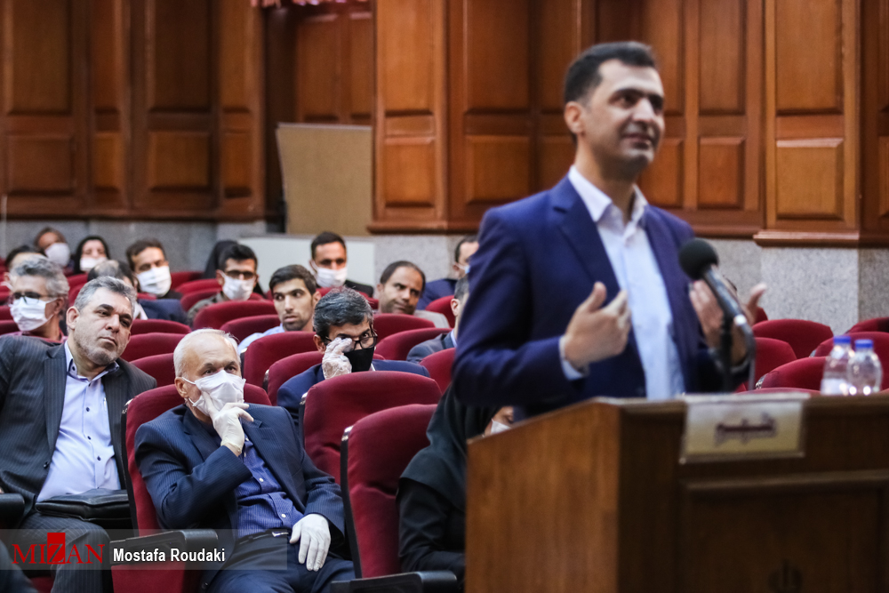 عکس/ دادگاه ۲۱ متهم کلان ارزی
