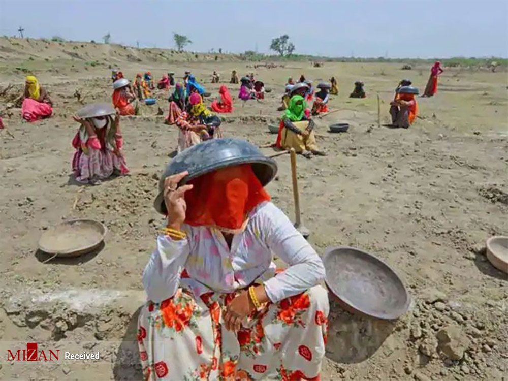 گرمای هوا در هندوستان