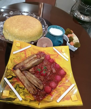 از شما/خورش بادمجان