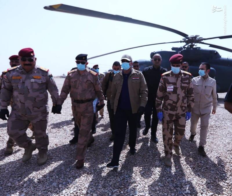 بازدید الکاظمی از مقر حشد الشعبی