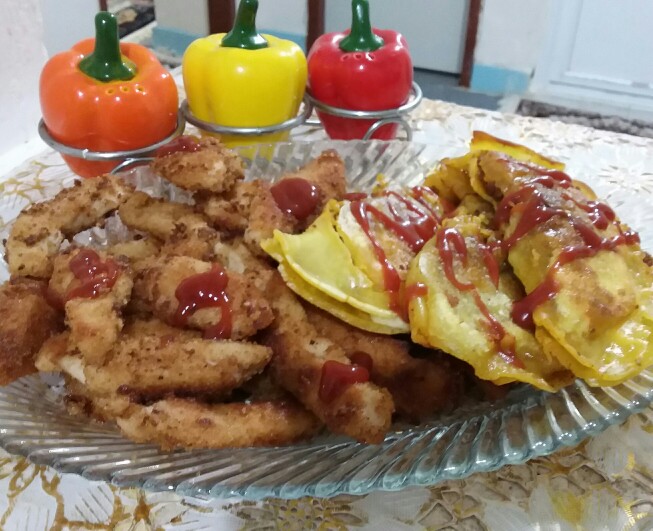از شما/فيله سوخاري با پيراشکي گوشت💕