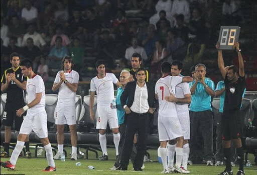 خداحافظی باشکوه شماره ۶ آن سوی آب‌های خلیج فارس