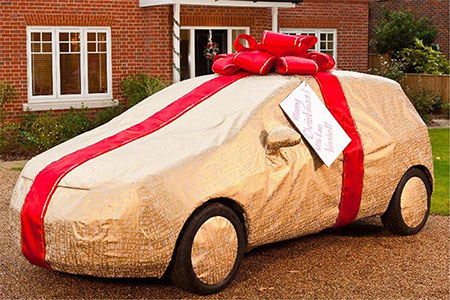  نمونه هایی از روش های کادوپیچی هدایای بزرگ