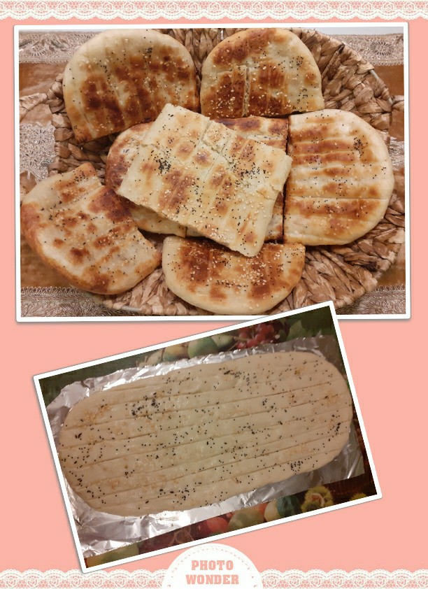 از شما/نان بربري داخل تابه