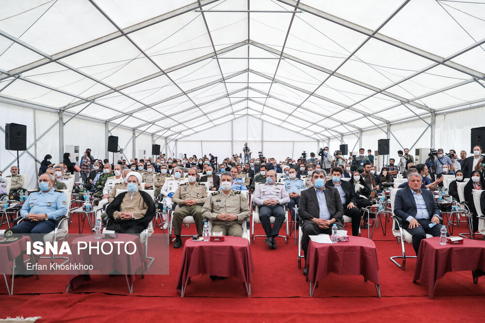 آیین آغاز عملیات احداث بوستان بزرگ ارتش در تهران