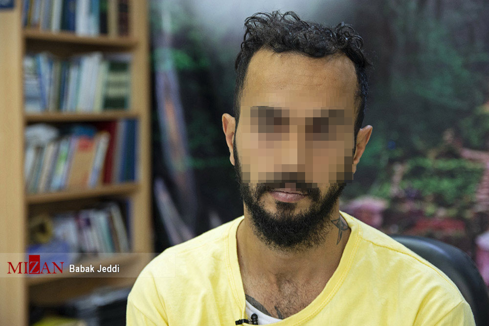 عکس/ پدر رومینا در بند قانون
