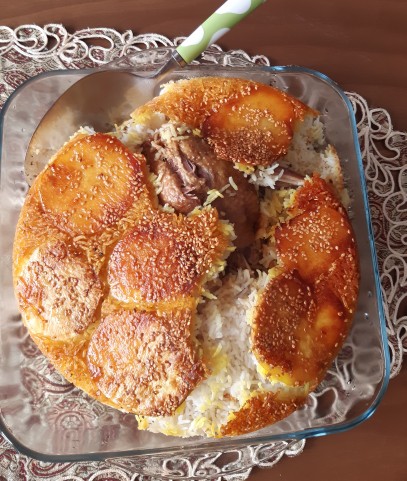 از شما/ته چين با اردک محلي😊😊