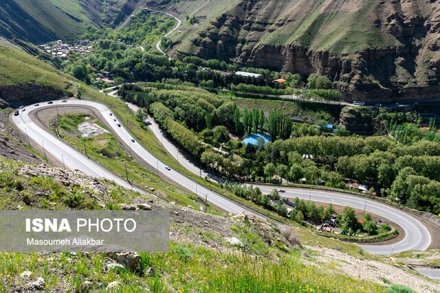 جاده چالوس و آزادراه تهران_-شمال یک‌طرفه می‌شود
